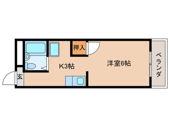 マンション松井の物件間取画像